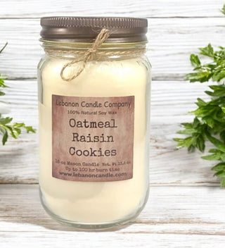 Oatmeal Raisin Cookie Soy Candle