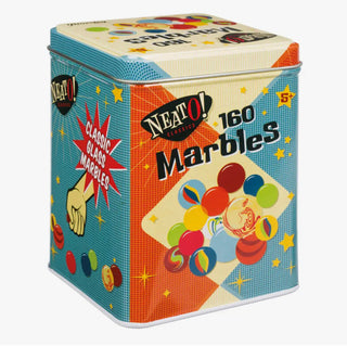 Neato! Marbles in A Tin Box