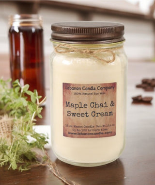 Maple Chai & Sweet Cream Soy Candle