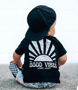 GOOD VIBES TEE - BLACK