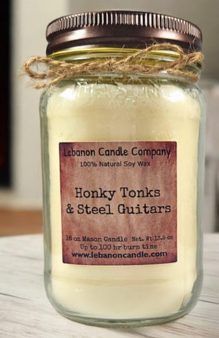 Honky Tonks & Steel Guitars Soy Candle