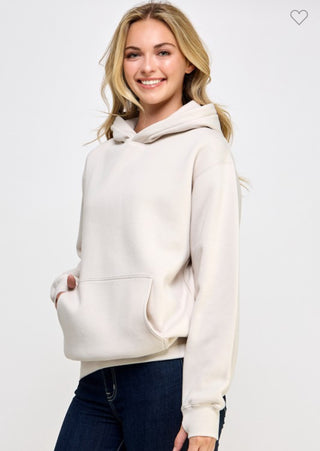 Heavy Weight Fleece Hoodie with Thumbholes