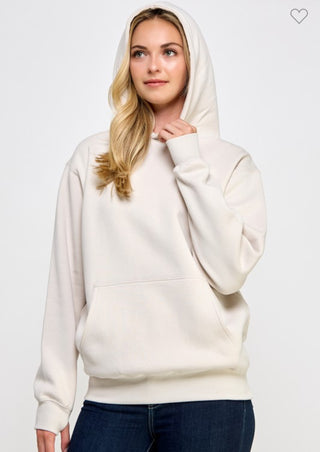 Heavy Weight Fleece Hoodie with Thumbholes