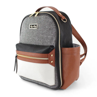 Itzy Mini™ Diaper Bag-Coffee + Cream