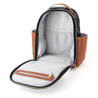 Itzy Mini™ Diaper Bag-Coffee + Cream