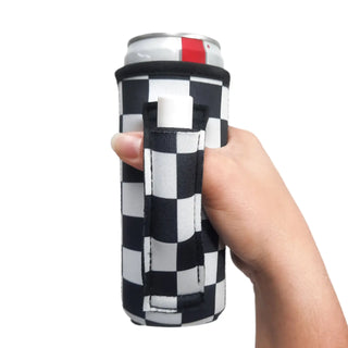 Checkerboard 12oz Slim Can Handler™