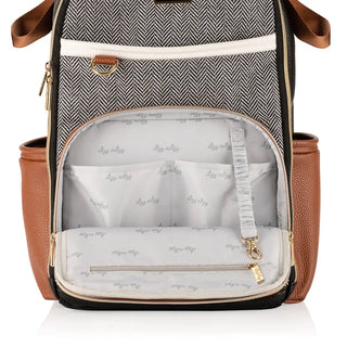 Coffee and Cream Boss Plus™ Backpack Diaper Bag