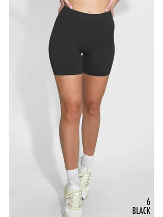 Biker Shorts in Black