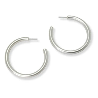 50mm Simple, Light Weight Metal Round Hoop Earring