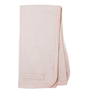 Organic Velveteen Blanket in Blush