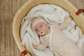 Sol Newborn Knotted Gown