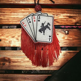 Deck of Cards Freshie with Fringe in 1000 Wishes