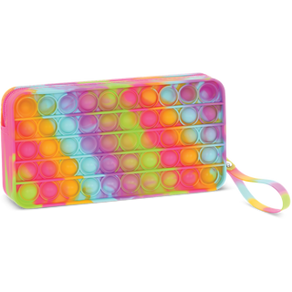 Rainbow Tie Dye Popper Pencil Case