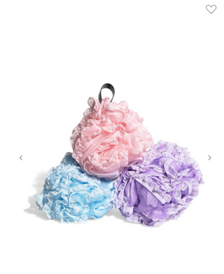 MIXED COLOR Lacy Loofah