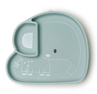 Silicone Snack Plate - Born to be Wild elephant