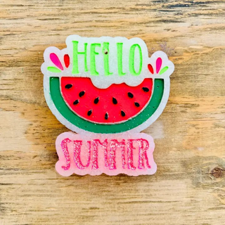 “Hello Summer” Watermelon Car Freshie