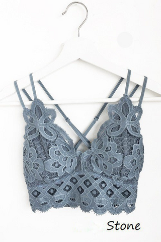 Plus Size Lace Bralette