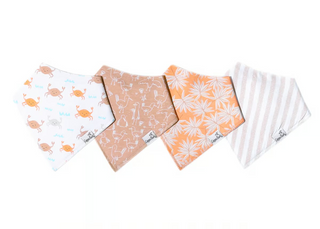 Tide Bandana Bib Set (4-pack)