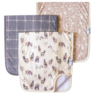 Timber Burp Cloth (3-pack)