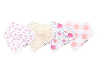 June Baby Bandana Bib Set (4 -pack)