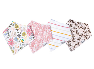 Olive Baby Bandana Bib Set (4-pack)